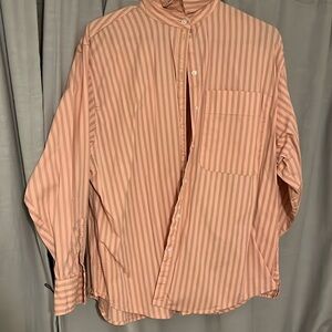 striped button up